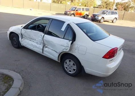 2003 Honda Civic Lx from USA, damaged, VIN 2HGES16593H618928